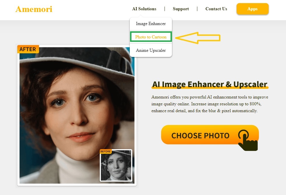 Amemori: An incredible free AI Image Enhancement tool to Try in 2022