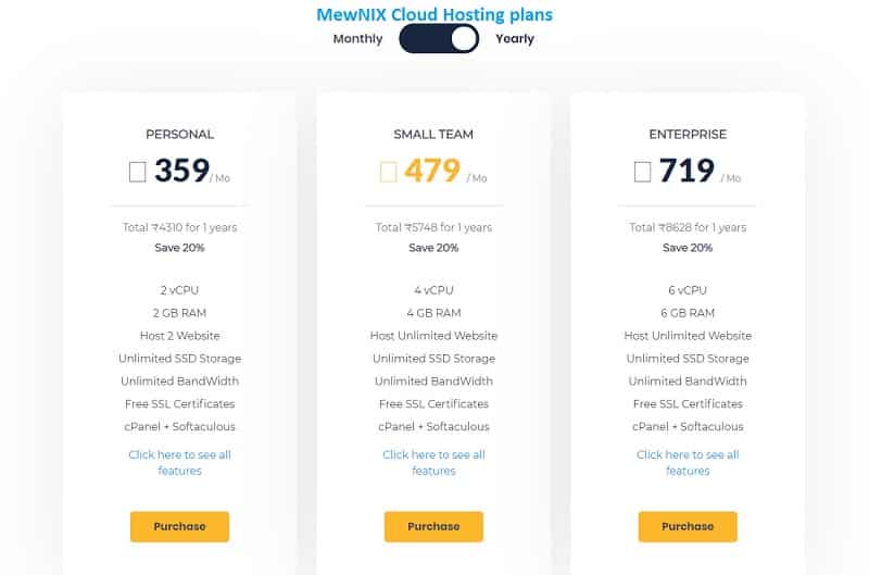 MewniX Cloud Hosting Plan: Best Affordable Hosting 