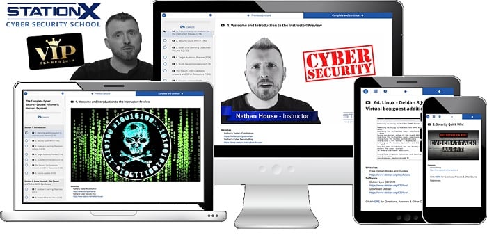 Best cybersecurity courses online for free: StationX Cyber Security School